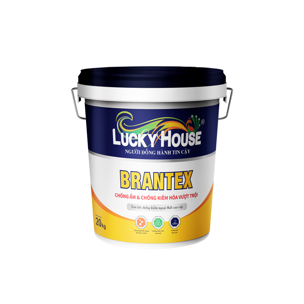 Sơn lót chống kiềm ngoại thất BRANTEX - Vật Liệu Hoàn Thiện Bề Mặt Cho Công Trình Lucky House - Công Ty Cổ Phần Đầu Tư  Và Phát Triển Lucky House